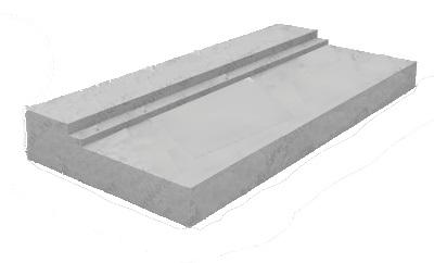 Блоки перекрытия железобетонные П1.460